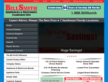 Tablet Screenshot of billsmith.com
